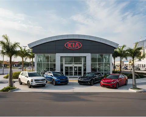 SUVs in a line